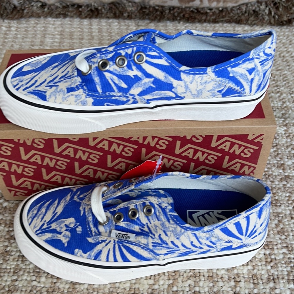 Vans Authentic Sf Floral Linen Trbl/Marshmallow WM - Picture 3 of 16